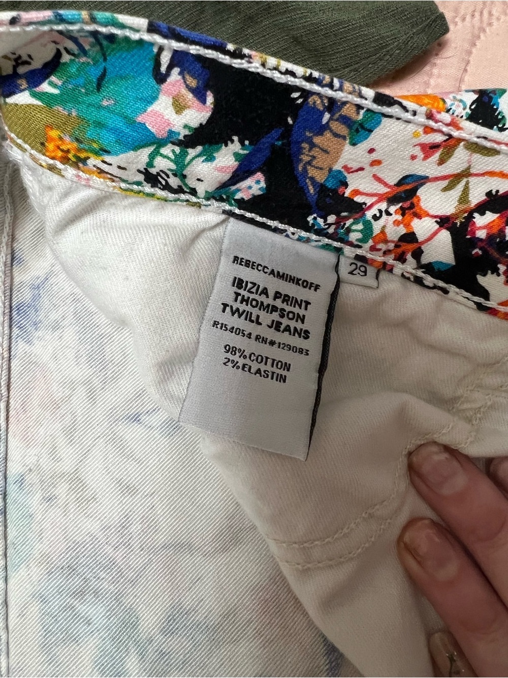 Rebecca Minkoff RESORT 2015 Jeans 29
Colorblast Paint Splatter Skinny - Picture 3 of 15